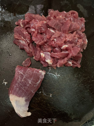 番茄牛肉酱拌面的做法步骤：2