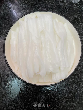 番茄牛肉酱蒸陈村粉的做法步骤：3