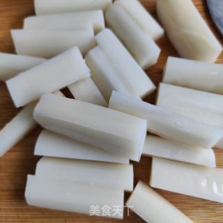 金汤白菜年糕的做法步骤：3