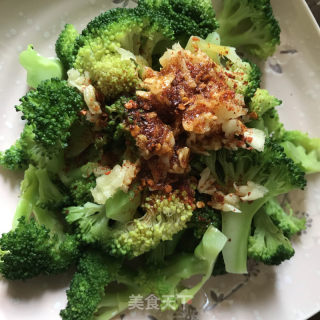 凉拌西兰花的做法步骤：4