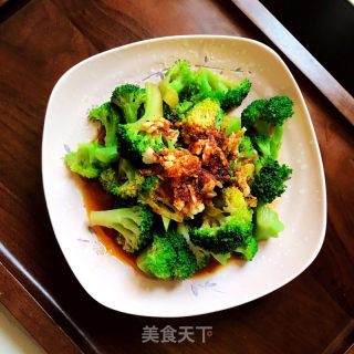 凉拌西兰花的做法步骤：5