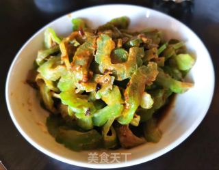 麻酱苦瓜的做法步骤：7