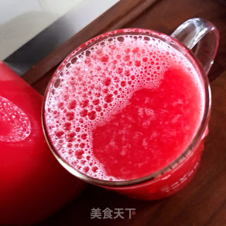 西瓜汁的做法步骤：5