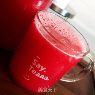 西瓜汁的做法步骤：7