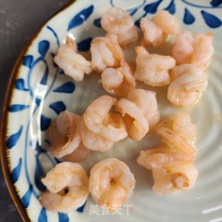 虾仁炒西兰花的做法步骤：3