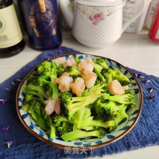 虾仁炒西兰花的做法步骤：6