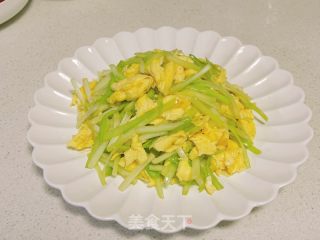 韭黄炒蛋的做法步骤：9