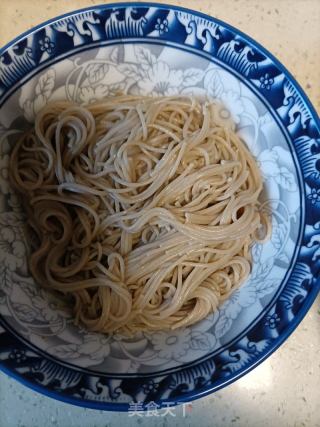 拌荞麦面的做法步骤：4