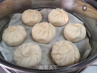 酸菜肉馅包子的做法步骤：11