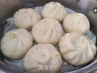 酸菜肉馅包子的做法步骤：13