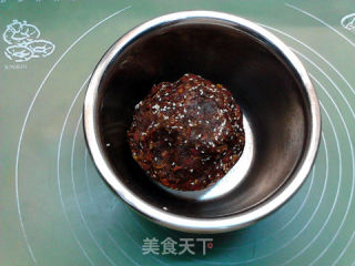 玫瑰火腿月饼的做法步骤：5