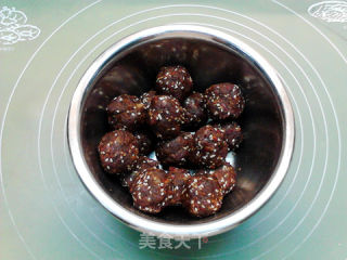 玫瑰火腿月饼的做法步骤：6