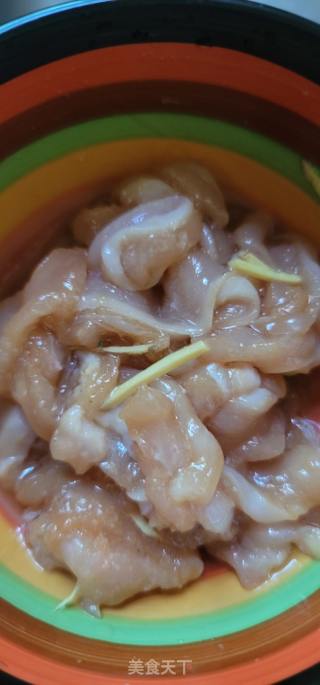 生菜鸡丝香菇燕麦粥的做法步骤：4