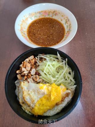 蒜汁凉面的做法步骤：7