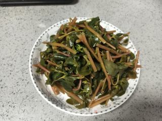 凉拌马齿菜的做法步骤：4