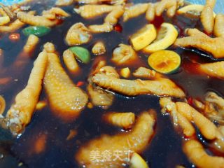 酸辣柠檬鸡爪的做法步骤：15