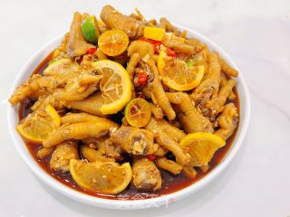 酸辣柠檬鸡爪的做法步骤：18