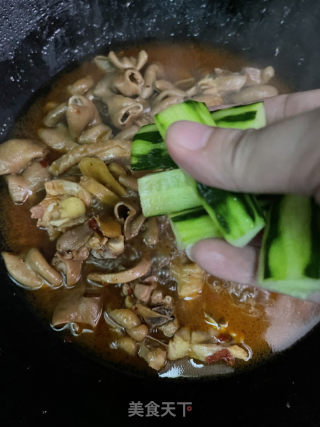 肥肠鸡的做法步骤：14