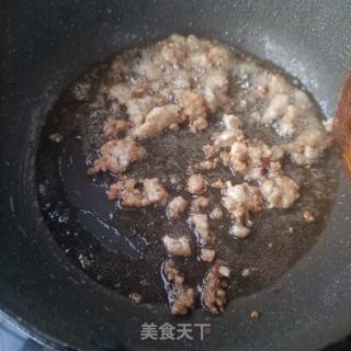 肉沫炒皱皮椒的做法步骤：7