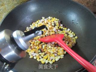 香菇炒玉米粒的做法步骤：6