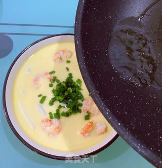 虾仁豆腐蒸鸡蛋的做法步骤：5