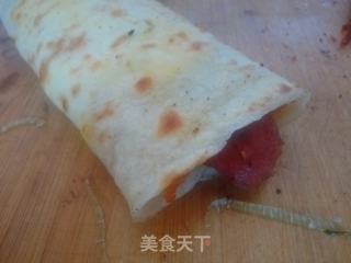 鸡蛋灌饼的做法步骤：8