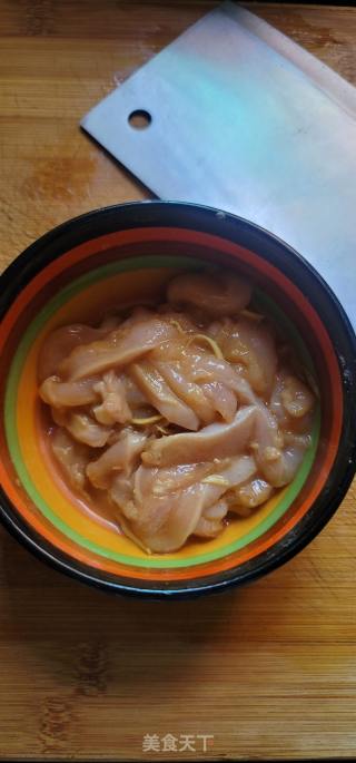鸡胸肉蒸南瓜的做法步骤：2