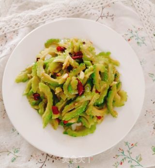 清炒苦瓜的做法