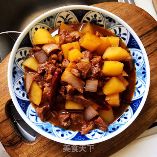 牛肉炖土豆的做法步骤：13