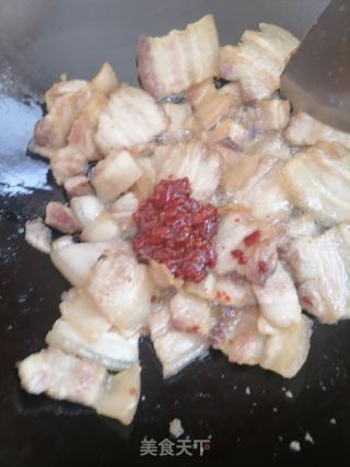 回锅肉的做法步骤：7