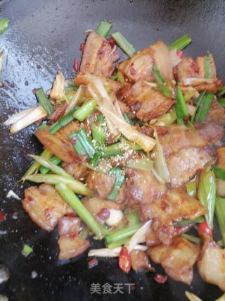 回锅肉的做法步骤：11