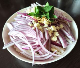 沙葛拌洋葱的做法步骤：7