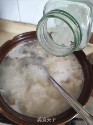 百合银耳蜂蜜糖水的做法步骤：6