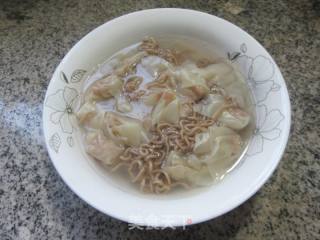 小馄饨荞麦面的做法步骤：4