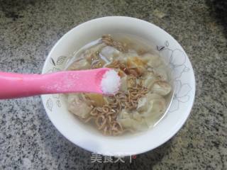 小馄饨荞麦面的做法步骤：6