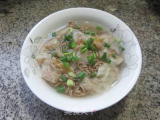 小馄饨荞麦面的做法步骤：7
