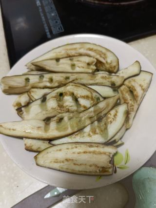 辣椒拌紫茄的做法步骤：4