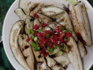 辣椒拌紫茄的做法步骤：6