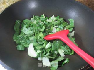 青菜小馄饨荞麦疙瘩的做法步骤：5