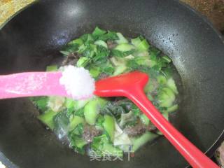 青菜小馄饨荞麦疙瘩的做法步骤：9