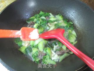 青菜小馄饨荞麦疙瘩的做法步骤：10
