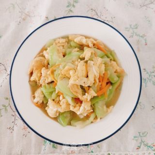 丝瓜炒鸡蛋的做法步骤：8