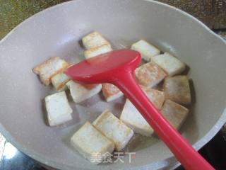 韭黄炒豆腐的做法步骤：3