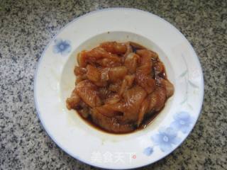 彩椒鸡胸肉炒野山笋的做法步骤：5