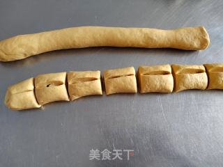 红糖南瓜刀切馒头的做法步骤：7