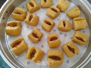 红糖南瓜刀切馒头的做法步骤：9