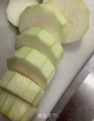節瓜蒸鵪鶉蛋的做法步骤：2