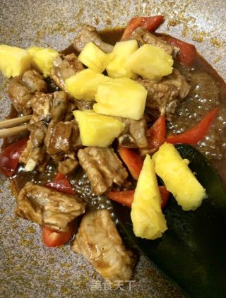 開胃????菠蘿排骨????的做法步骤：6