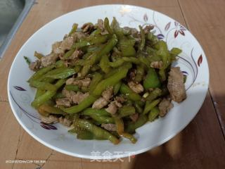 辣椒炒肉片的做法