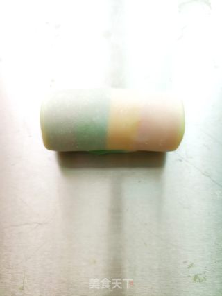 彩虹千层蛋黄酥的做法步骤：19